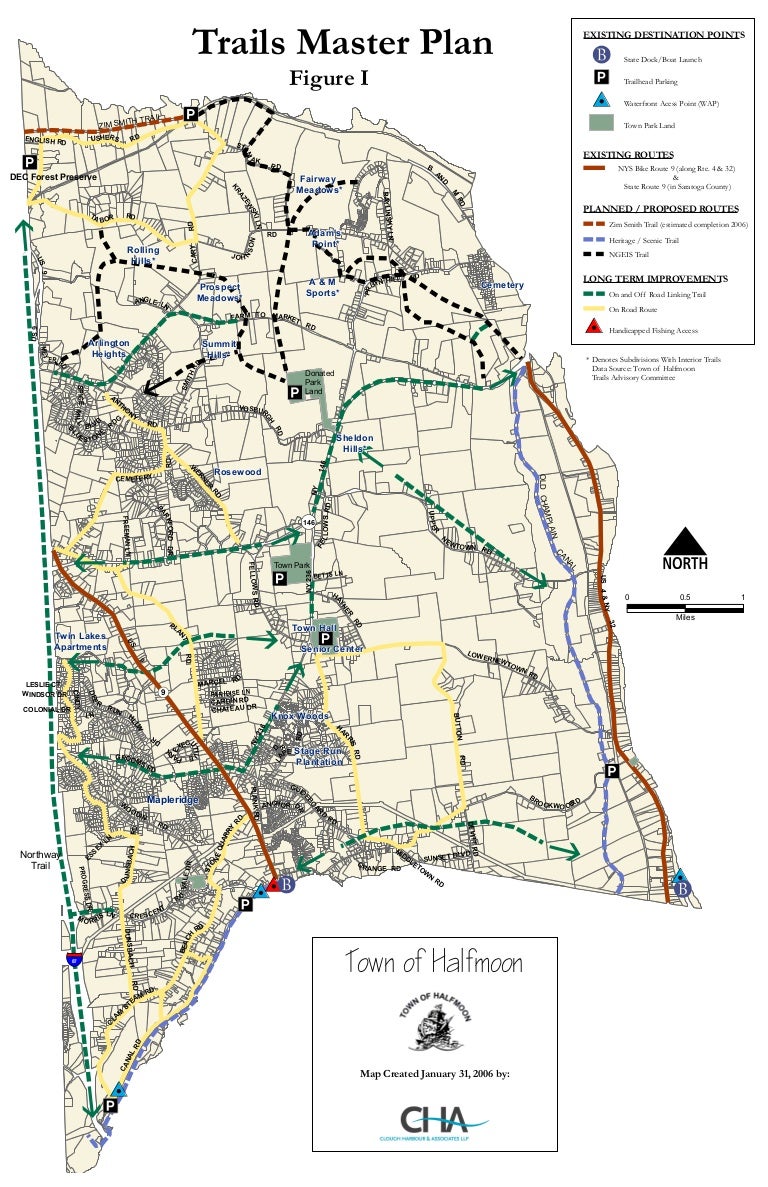 Halfmoon Trails Map