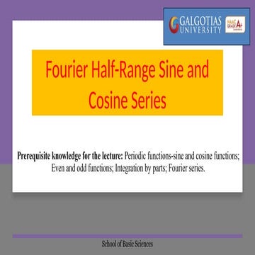 half range sine and cosine series.pptx(Test for Convergence.pptx(Sequence and...