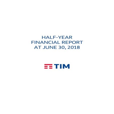 Half year financial report at june 30_2018