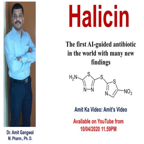 Halicin antibiotic 