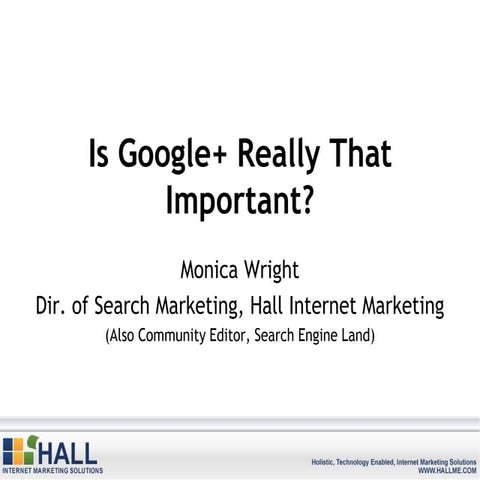 Google+: Why Is It Important?