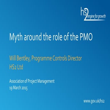 Myth around the role of the PMO