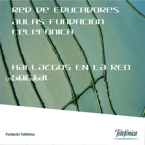 Hallazgos red educadores
