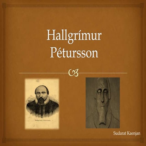 Hallgrímur pétursson(power-point)