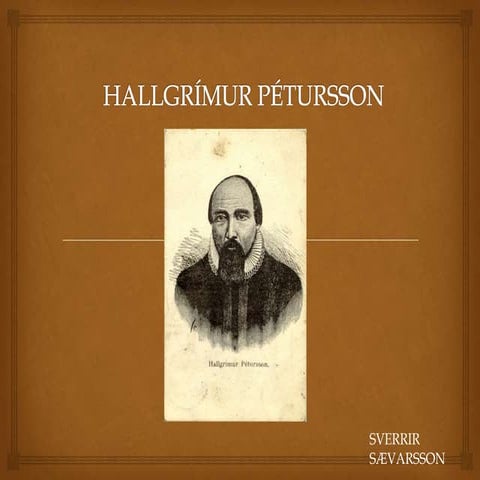 Hallgrímur pétursson