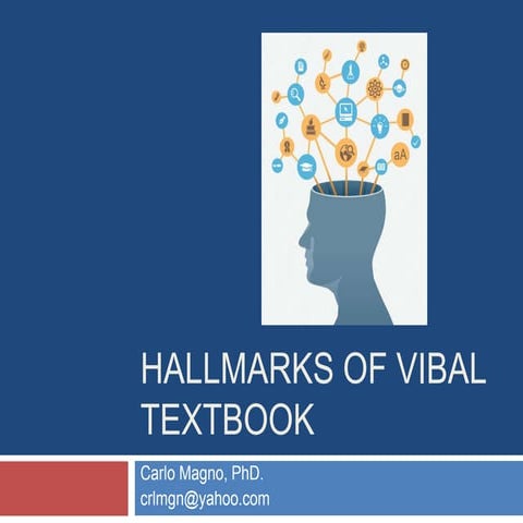 Hallmarks of textbook