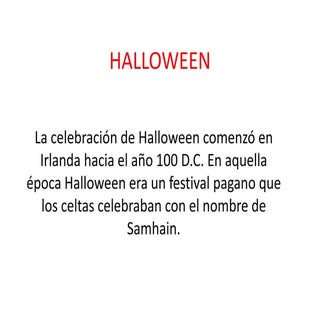 Halloween