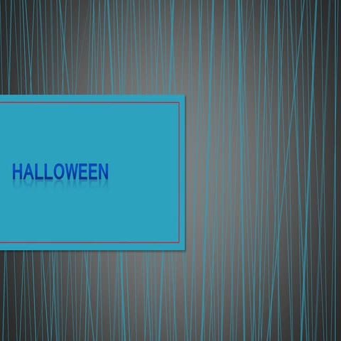 halloween y sus secretos