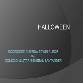 ¿que es el halloween?