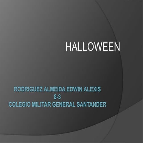 ¿que es el halloween?