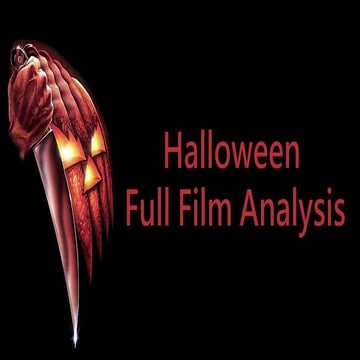 'Halloween' Film Analysis