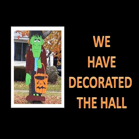 Halloween decorations