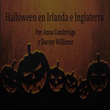 Halloween en irlanda e inglaterra