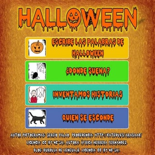 Halloween juego interactivo