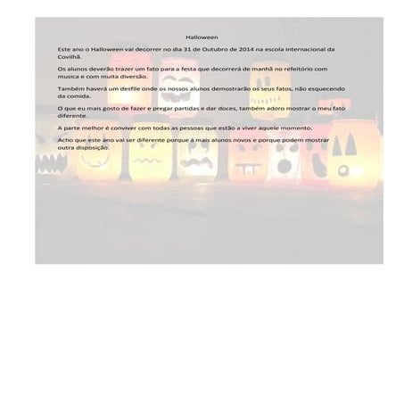 Halloween maria miraldes