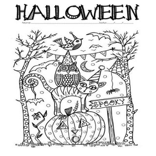 Halloween para pintar