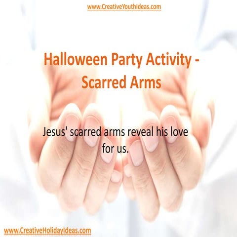 Halloween Party Activity - Scarred Arms