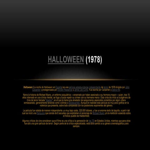 Halloween (película de 1978)