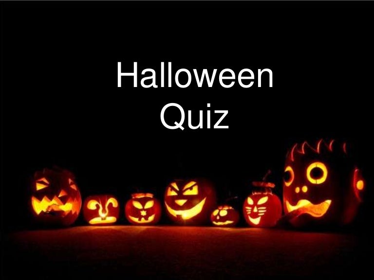 Halloween quiz