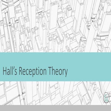 Hall's Reception theory