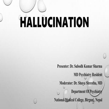hallucination | PPTX