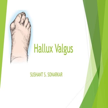 Halluxvalgus Deformity Correction