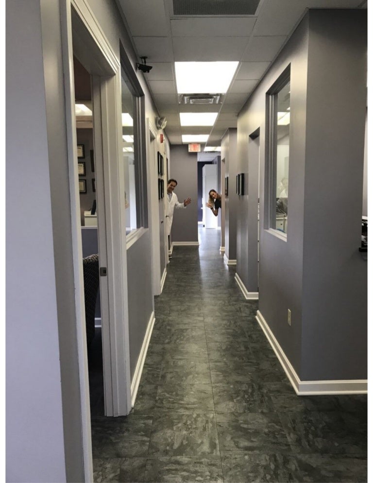 Hallway at Canton dentist Danner Dental