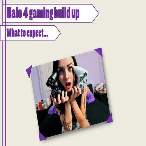 Halo 4 gaming build up 2012