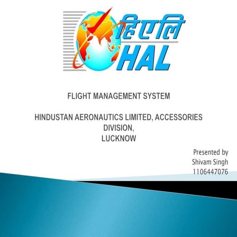 H.A.L. INDUSTRIAL TRAINING PRESENTATION