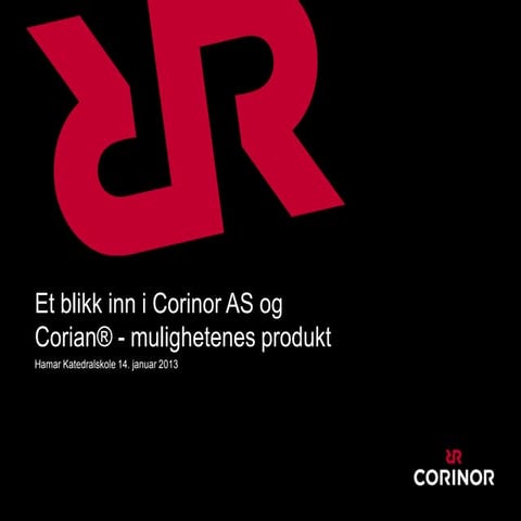 Hamar katedralskole 14.1. 2012