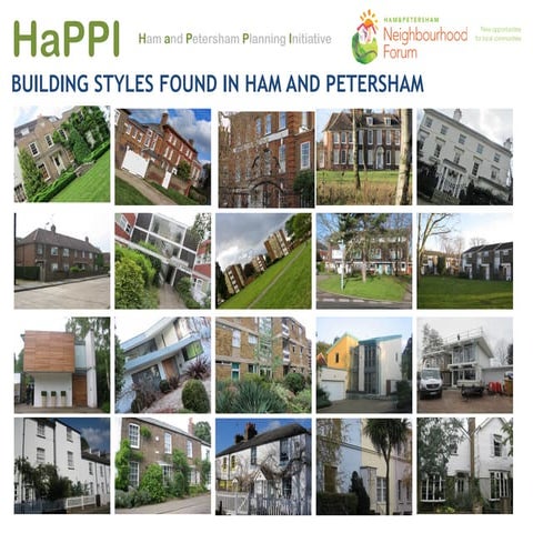 Building Styles Found in Ham and Petersham