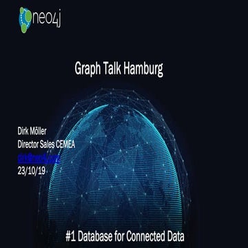 GraphTalk Hamburg - Einführung in Graphdatenbanken und Neo4j