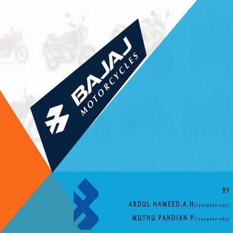 bajaj motorcycles