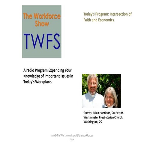 The Intersection of Faith and Economics: How Are We Living Our Lives?