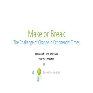 Hamish Duff - Make or Break - ALGIM Nov 2015