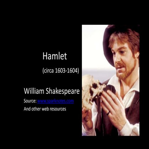 Introduction to the Play: Hamlet