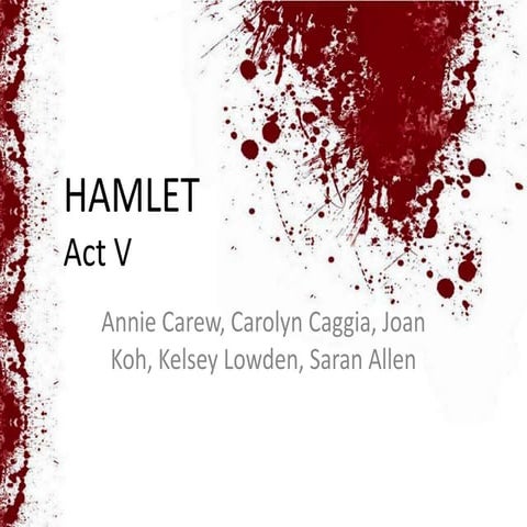 Hamlet Act V