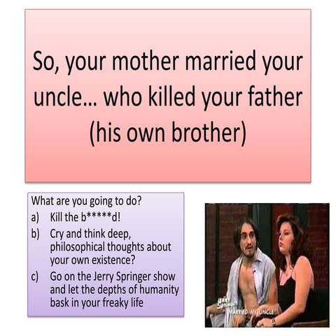 Hamlet Controlled Assessment - Tragic heroes