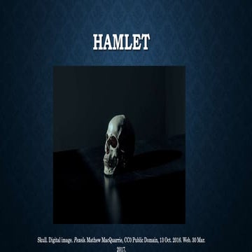Hamlet Introduction