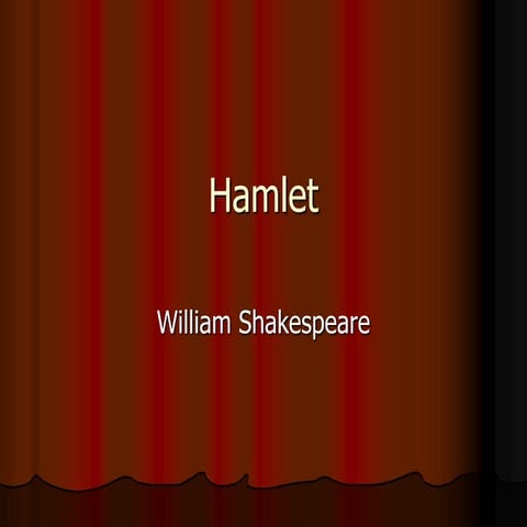 Hamlet introduction for primary grade five