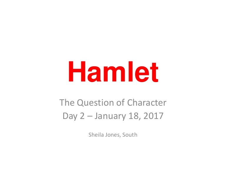 Hamlet Lesson 2 Slideshare