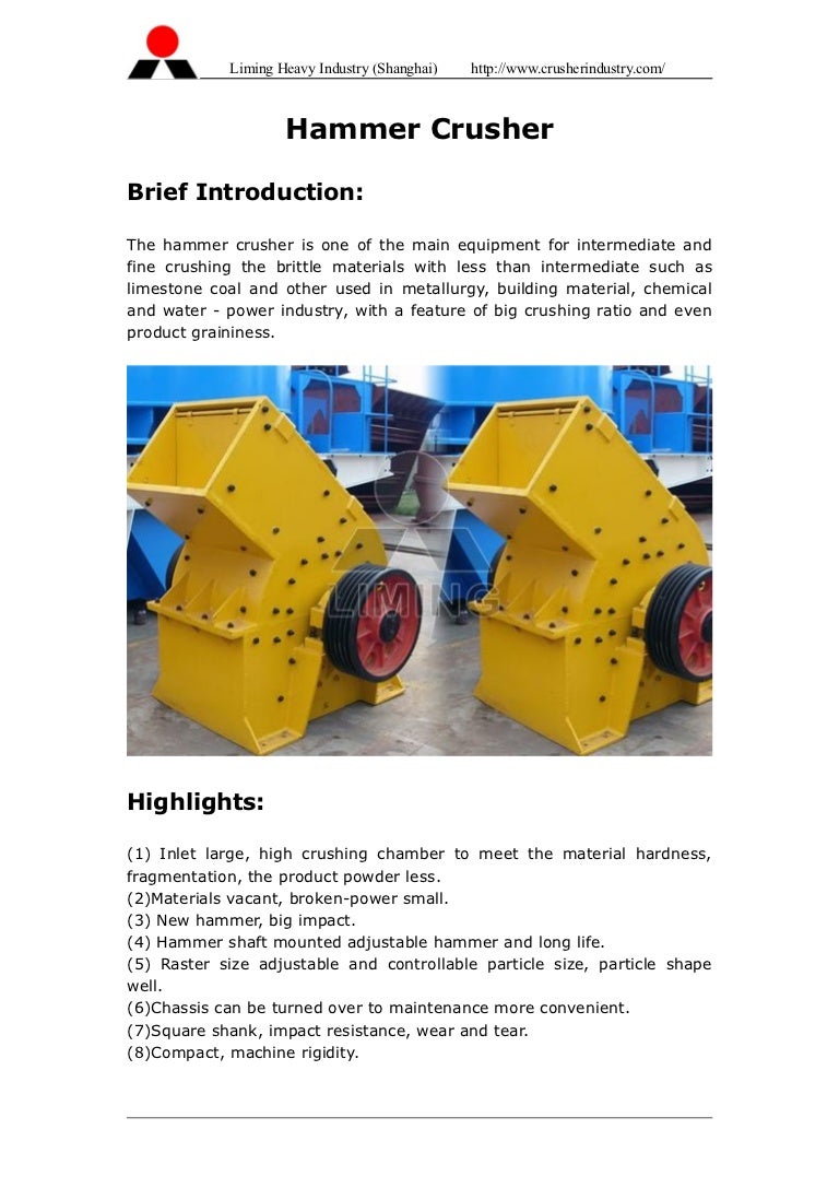 Hammer Crusher