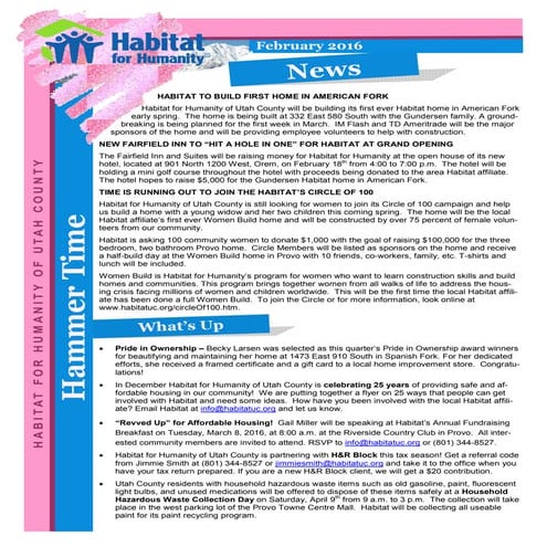 Hammer time Feb 2016