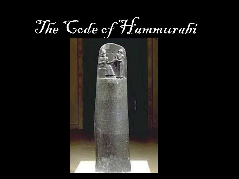 Hammurabi's Code