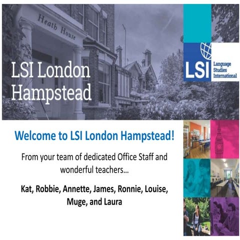 Hampstead Social Programme 22/02/16