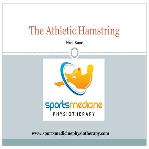 The Athletic Hamstring