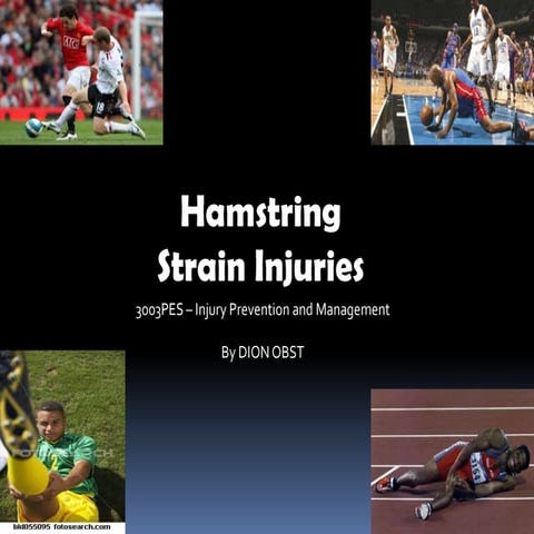 Hamstring strain pp
