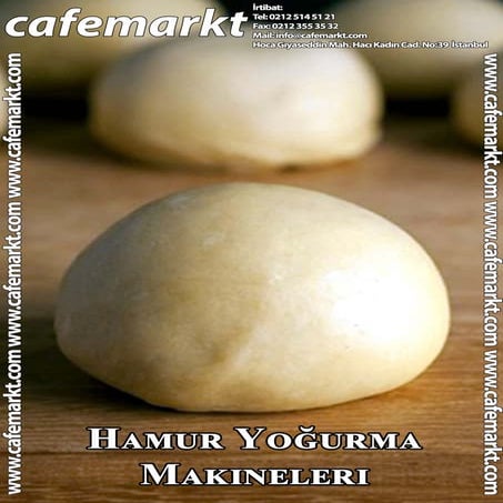 Hamur Yoğurma Makineleri