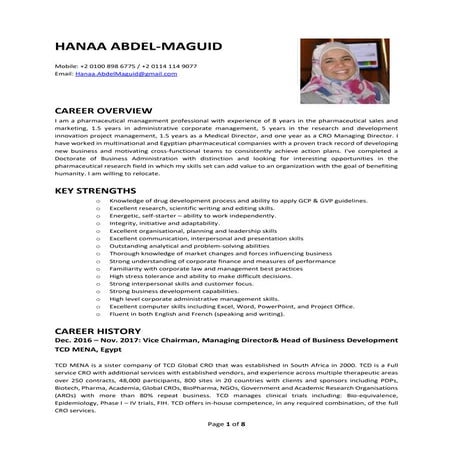 Hanaa cv   1 dec 2017