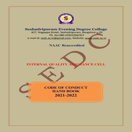 Hand book of sedc | PDF